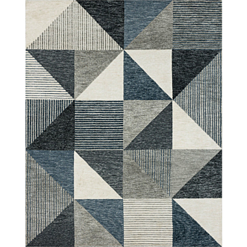 Karastan Rugs Bowen Oblique Blue