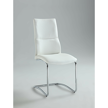 Chintaly Piper Side Chair, White