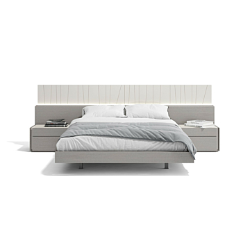 Cortex Porto Modern Bed, Grey