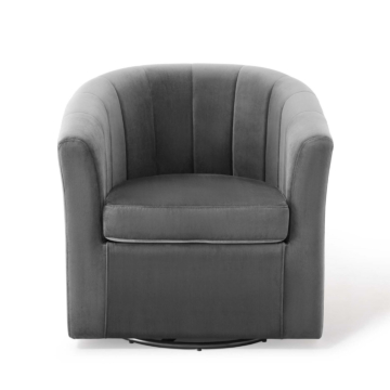 Modway Prospect Performance Velvet Swivel Armchair