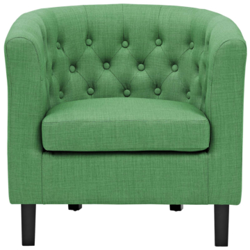Modway Prospect Upholstered Fabric Armchair-Kelly Green