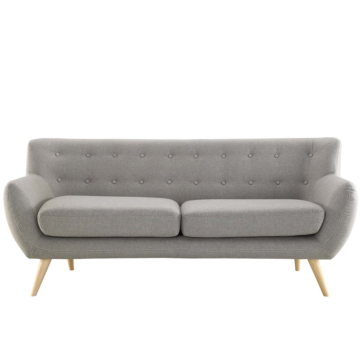 Modway Remark Fabric Upholstered Sofa-Light Gray