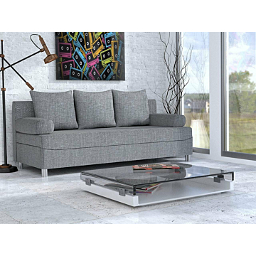 Cortex Renato Sofa-Bed, Gray Fabric