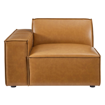Modway Restore Left-Arm Vegan Leather Sectional Sofa Chair