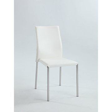 Chintaly Rhonda Side Chair,  White
