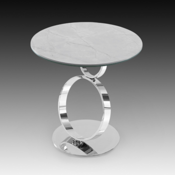 Rio Lamp Table Beige Ceramic Top| Creative Furniture