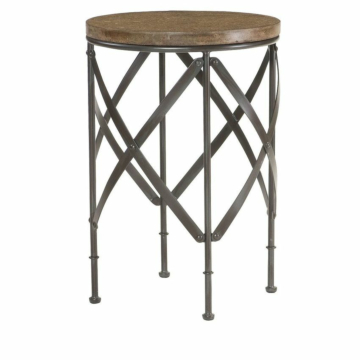 Hammary Hidden Treasures Round Metal Table