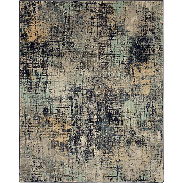 Karastan Rugs Elements Runic Indigo