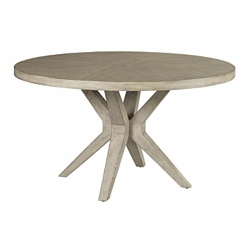 American Drew West Fork Hardy Round Dining Table Complete
