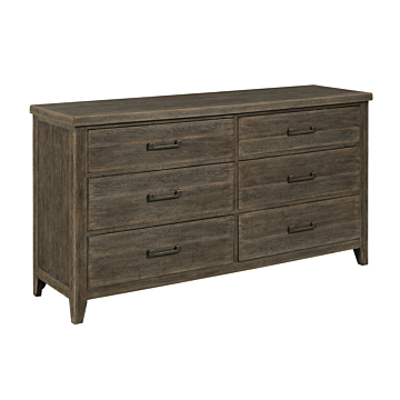 American Drew Emporium Lowell Six Drawer Dresser