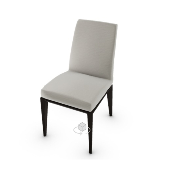 Calligaris Bess Low Upholstered Chair With Wooden Base
