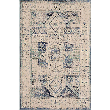 Karastan Rugs Cosmopolitan Santee Indigo