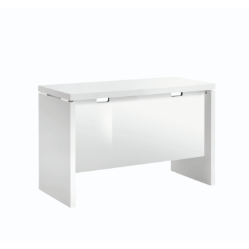 Sedona 47" Desk, White High Gloss | Delivery lead time 20 Weeks.