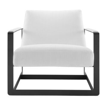 Modway Seg Upholstered Accent Chair-Black White