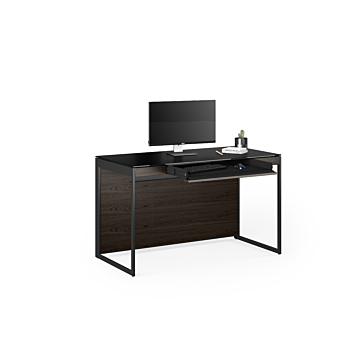 BDI Sequel 20  6103 Compact Desk-Charcoal/Black