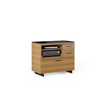 BDI Sequel 20  6117 Multifunctional Cabinet-Walnut/Black