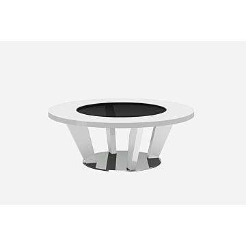 Ariana Coffee Table, White High Gloss | Creative Furniture