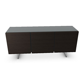 Calligaris Sipario 2 Door And 3 Drawer Wooden Sideboard