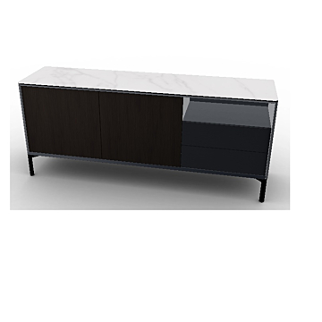 Calligaris York Sideboard With 2 Doors And 2 Drawers