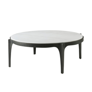 Theodore Alexander Rome Round Cocktail Table