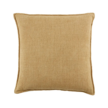 Jaipur Living Blanche Solid Down Pillow 20 inch-Tan