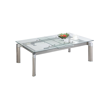 Chintaly Tara Cocktail Table Clear, $550.22, Chintaly, 