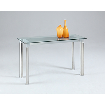 Chintaly Tara Sofa Table Clear, $332.64, Chintaly, 
