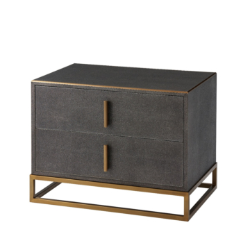 Theodore Alexander Blain Nightstand, Shagreen