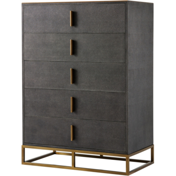Theodore Alexander Blain Tall Boy Chest of Drawers
