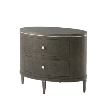 Theodore Alexander Eli Oval Nightstand