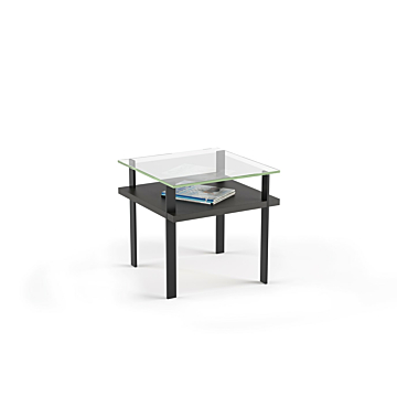 BDI Terrace 1156 End Table, Charcoal Stained Ash