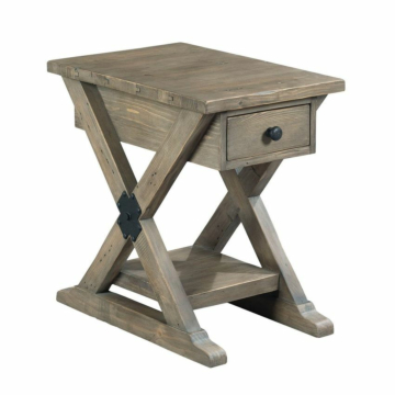 Hammary Trestle Chairside Table