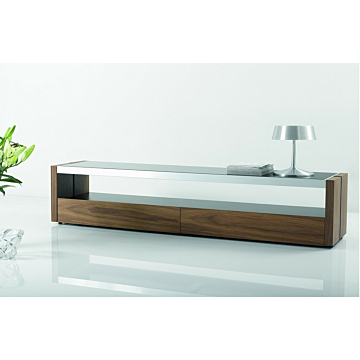 Trieste TV Stand | J&M Furniture, Walnut