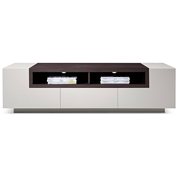 TV Base TV002, Light Grey High Gloss