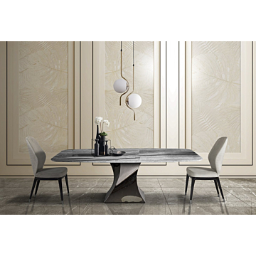 Stone International Twist Dining Table