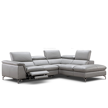 Viola Sectional Recliner by J&M Furniture, $4,999.00, J & M Furniture, Light Grey