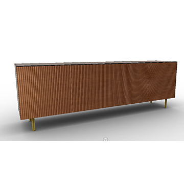 Calligaris Universal 4 Door Wooden Sideboard