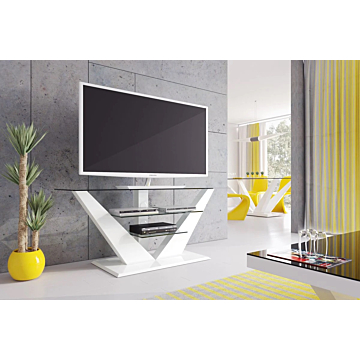 Cortex Luna Tv Stand-White