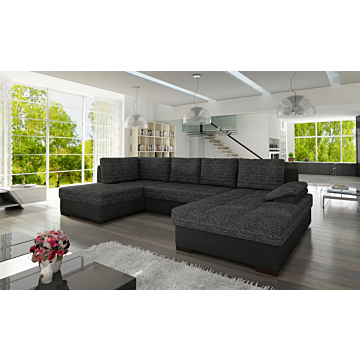 Cortex Nelly Maxi Sleeper Sectional Sofa, Left Facing Chaise