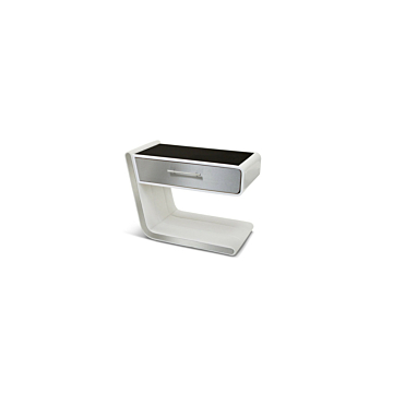 Elite Modern Zina Nightstand, Left Hand Facing