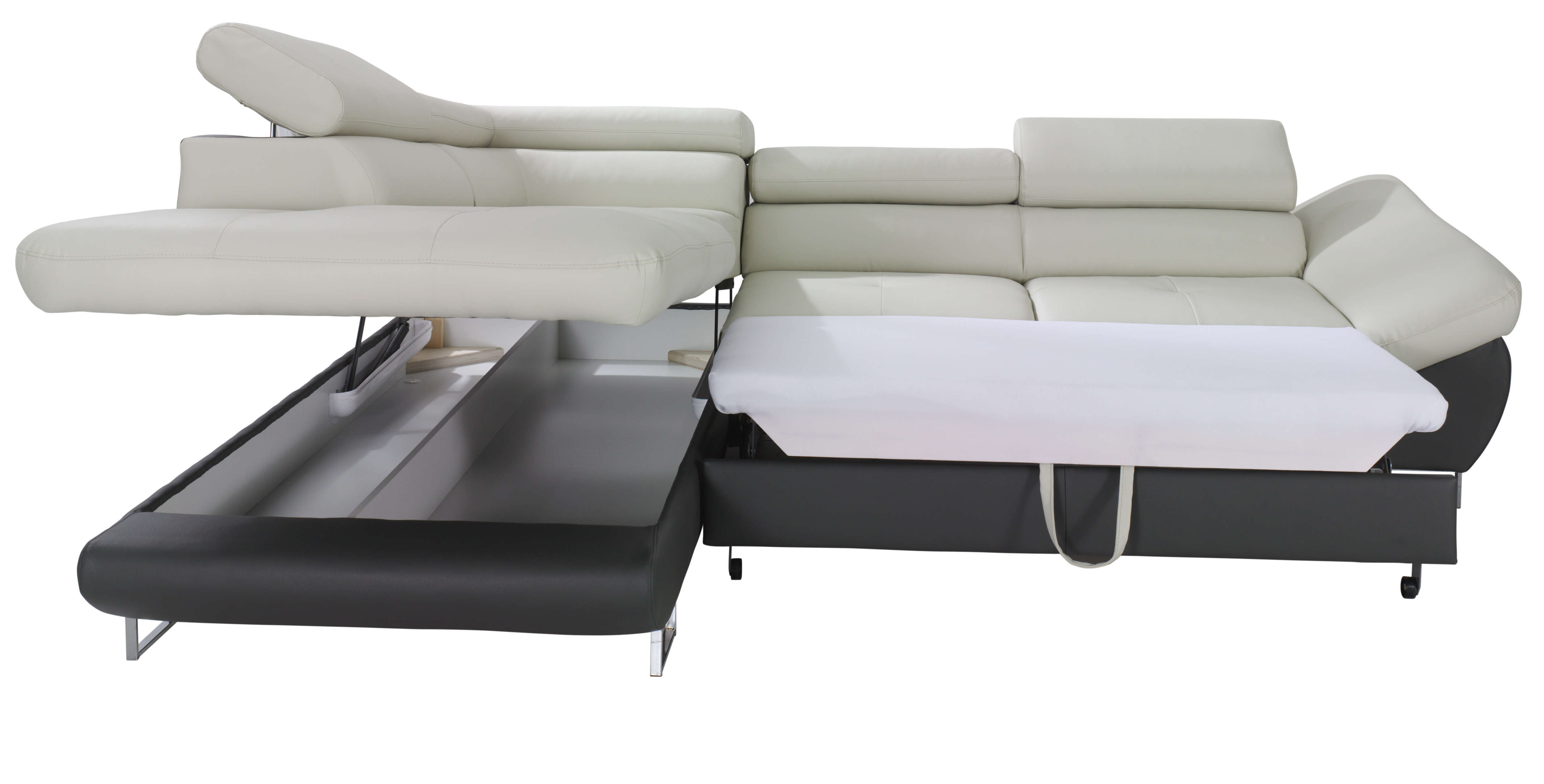 Fabio Sectional Sofa Sleeper with Storage Creative Furniture Fabio Sectional Sofa Sleeper with Storage Creative Furniture